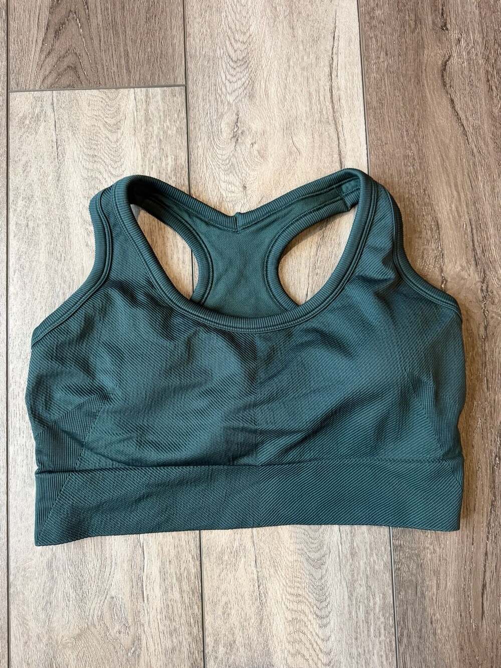 Spanx Look At Me Now Sports Bra Size 2X Green